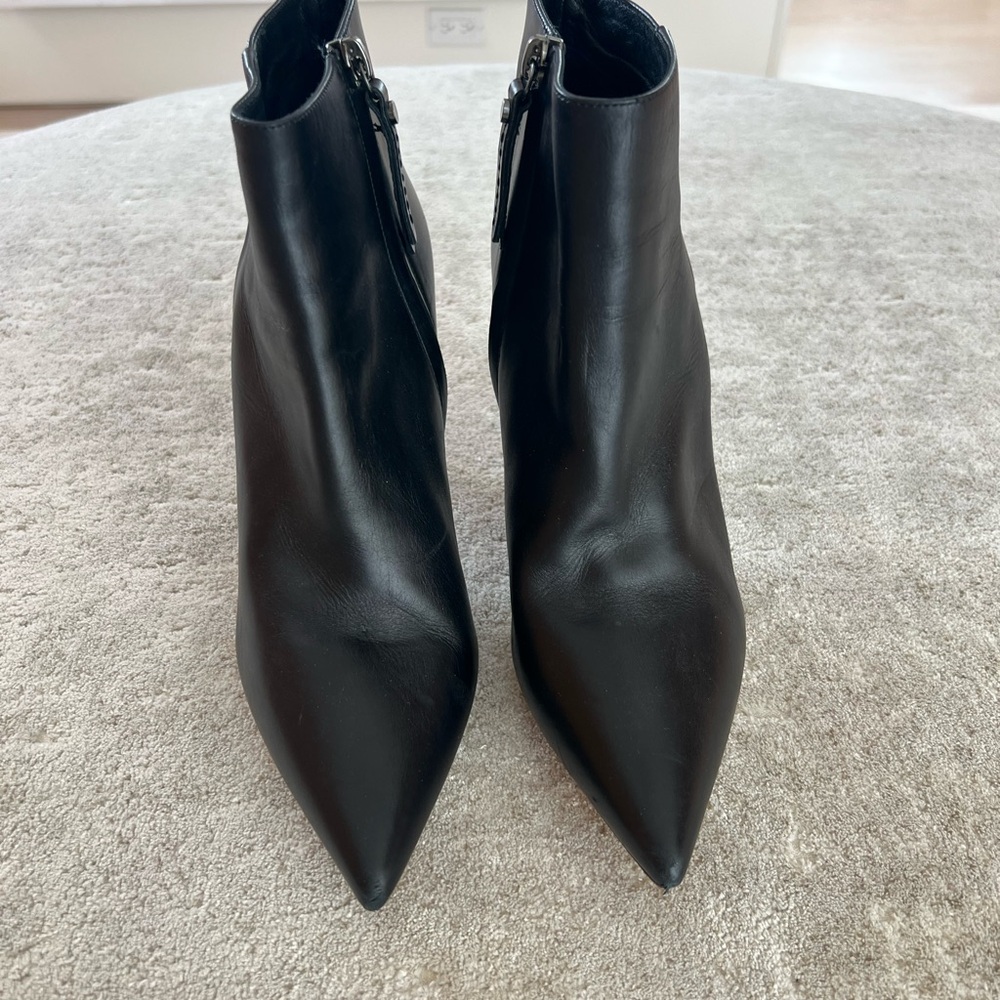 M. Gemi Black Ankle Boots
